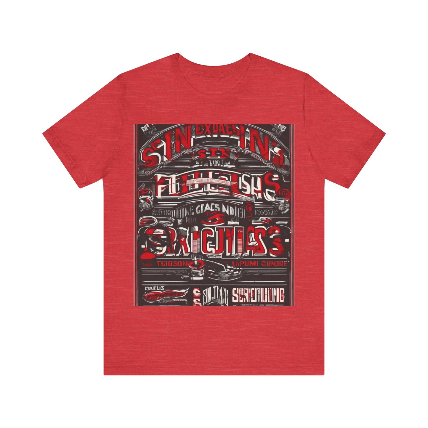 boostlete-iron-intent-type-sin-excusas-arc-retro-0157 — Unisex Jersey Short Sleeve (B+C 3001)