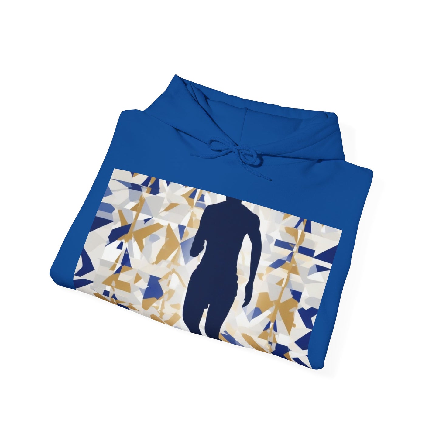 boostlete-recovery-progress-scene-marathoner-matte-geometric-0448 — Unisex Heavy Blend Hooded Sweatshirt (Gildan)