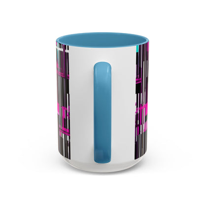 boostlete-am-crew-pattern-barcode-bold-0023 — Accent Mug 11oz/15oz