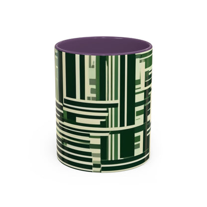 boostlete-rise-grind-pattern-barcode-bold-0123 — Accent Mug 11oz/15oz