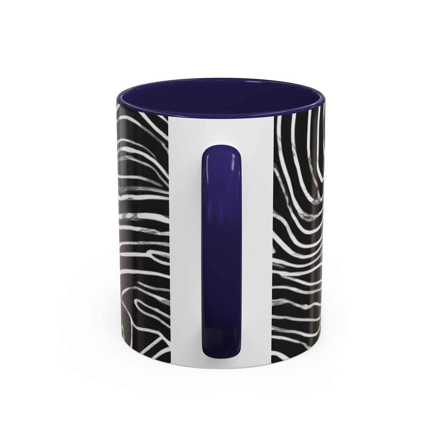 boostlete-field-day-pattern-topographic-badge-0307 — Accent Mug 11oz/15oz