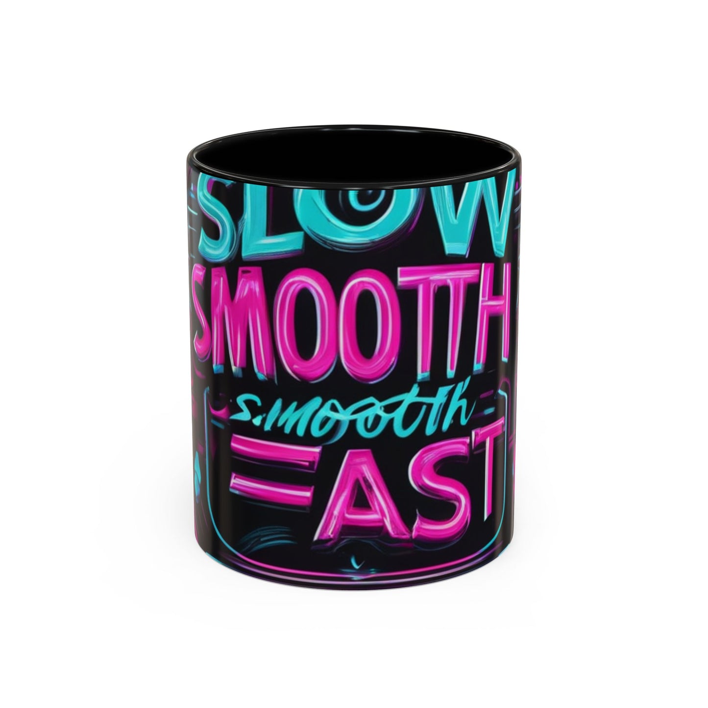 boostlete-recovery-progress-type-slow-is-smooth-smooth-is-fast-banner-engraved-0181 — Accent Mug 11oz/15oz