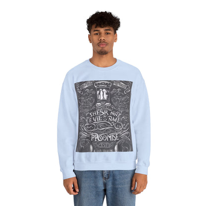 boostlete-boost-mode-type-keep-the-promise-big-monoline-0049 — Unisex Heavy Blend Crewneck (G18000)