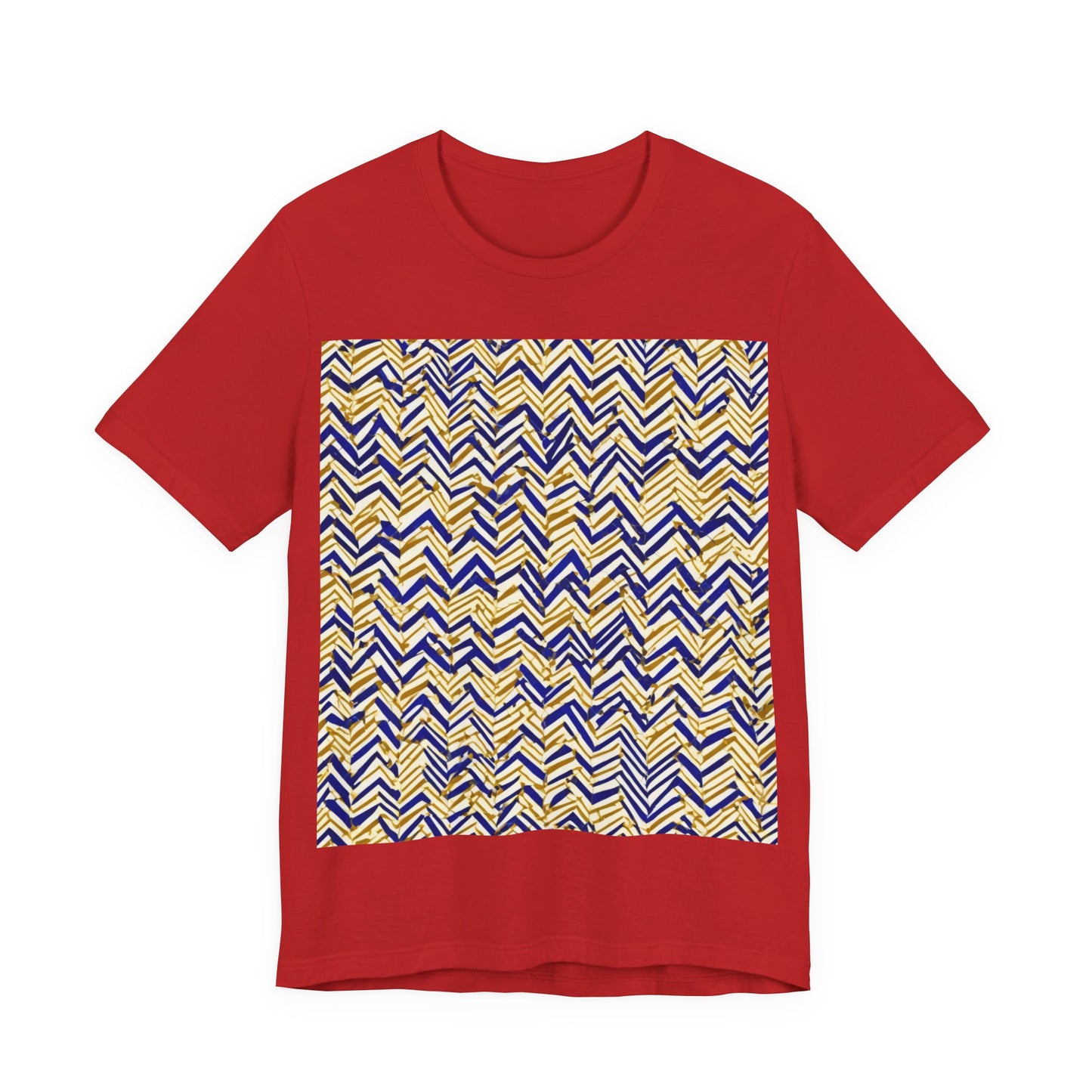 boostlete-boost-mode-pattern-ekg-line-art-0091 — Unisex Jersey Short Sleeve (B+C 3001)