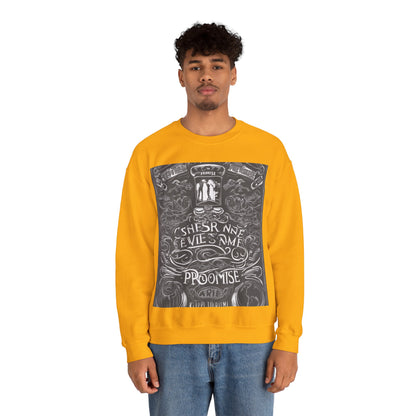 boostlete-boost-mode-type-keep-the-promise-big-monoline-0049 — Unisex Heavy Blend Crewneck (G18000)