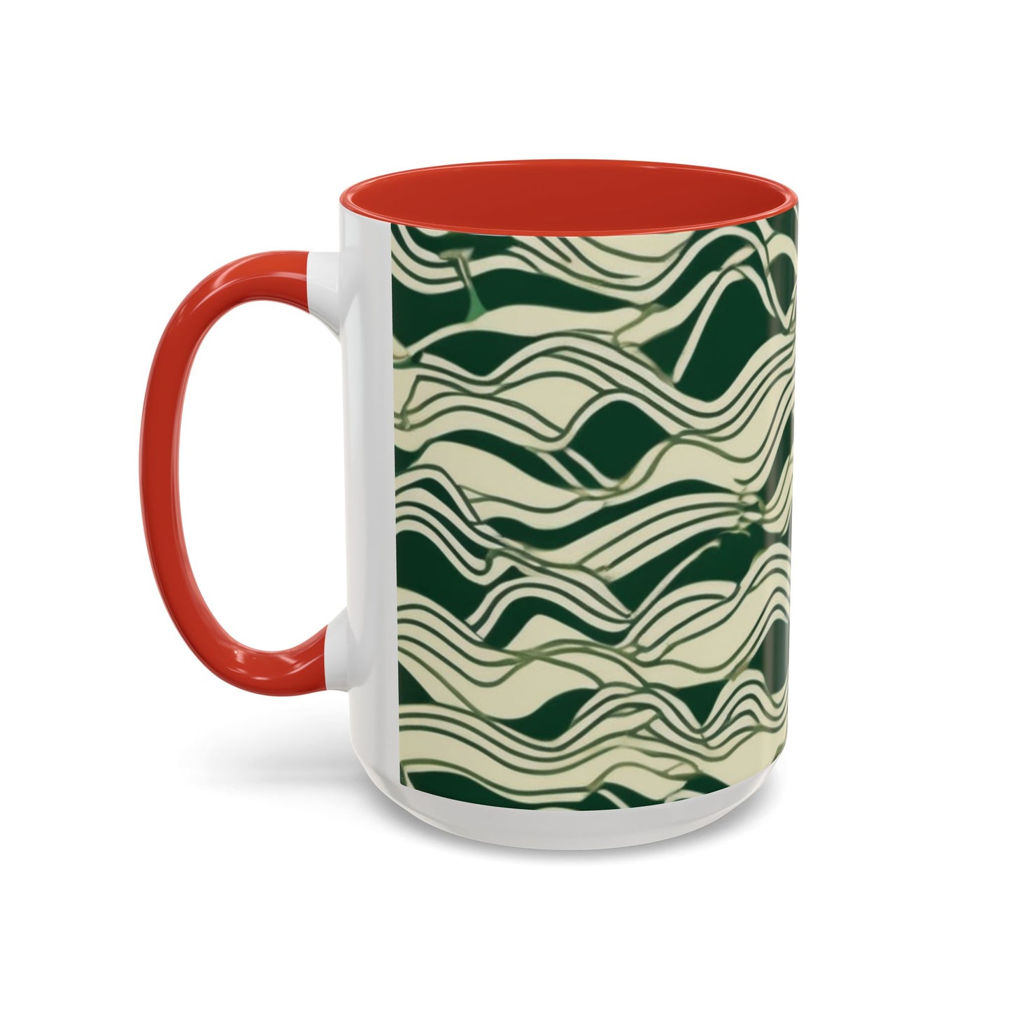 boostlete-recovery-progress-pattern-audio-monoline-0067 — Accent Mug 11oz/15oz