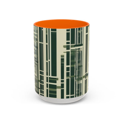 boostlete-quiet-power-pattern-barcode-blueprint-0167 — Accent Mug 11/15oz