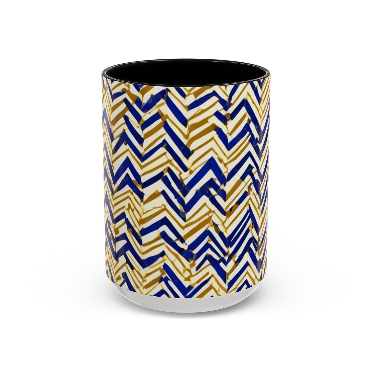 boostlete-boost-mode-pattern-ekg-line-art-0091 — Accent Mug 11oz/15oz