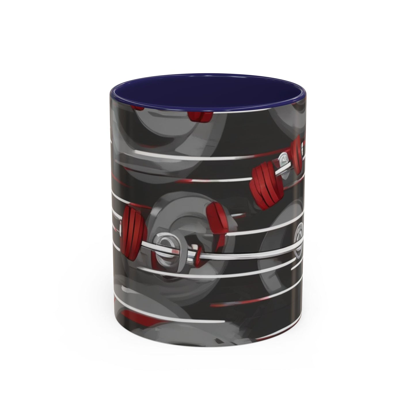 boostlete-rise-grind-icon-barbell-matte-vector-0138 — Accent Mug 11oz/15oz