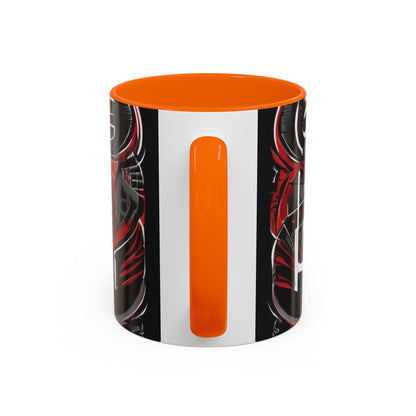 boostlete-boost-mode-type-win-the-day-outline-over-solid-monoline-0477 — Accent Mug 11/15oz