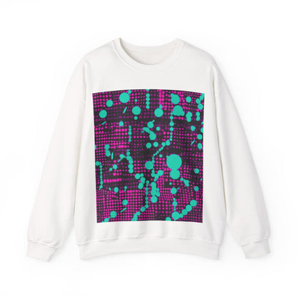 boostlete-pr-season-pattern-dotted-retro-0891 — Unisex Heavy Blend Crewneck (G18000)