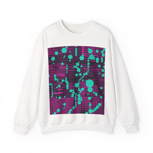 boostlete-pr-season-pattern-dotted-retro-0891 — Unisex Heavy Blend Crewneck (G18000)