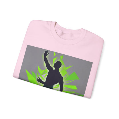 boostlete-mile-by-mile-scene-yogi-offset-isometric-0972 — Unisex Heavy Blend Crewneck (G18000)