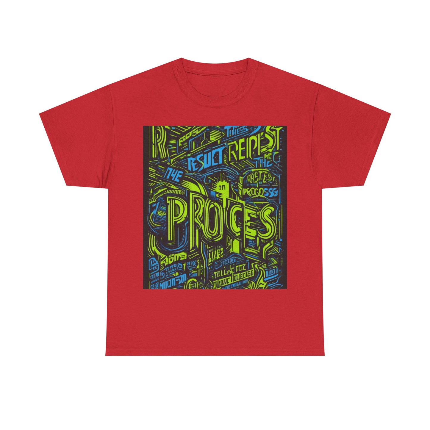 boostlete-rise-grind-type-respect-the-process-big-monoline-0265 — Unisex Heavy Cotton Tee (Gildan 5000)