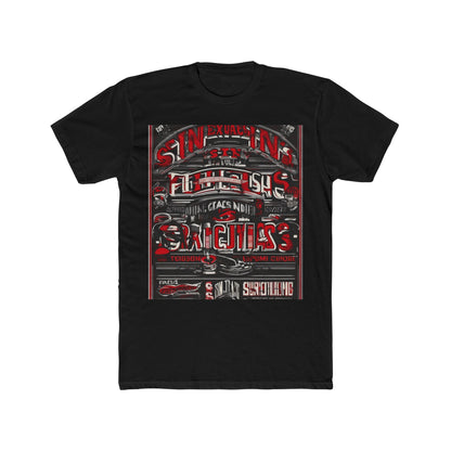 boostlete-iron-intent-type-sin-excusas-arc-retro-0157 — Unisex Cotton Crew Tee (NL 3600)