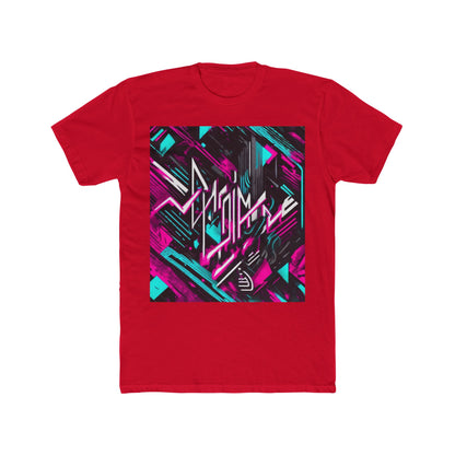 boostlete-recovery-progress-type-momentum-over-mood-diagonal-vector-0213 — Unisex Cotton Crew Tee (NL 3600)