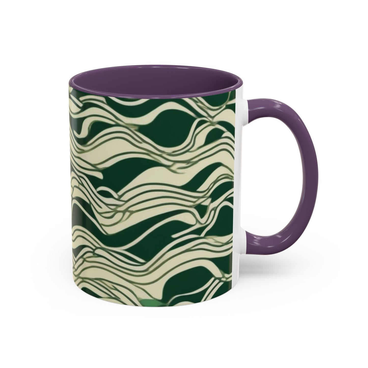 boostlete-recovery-progress-pattern-audio-monoline-0067 — Accent Mug 11oz/15oz