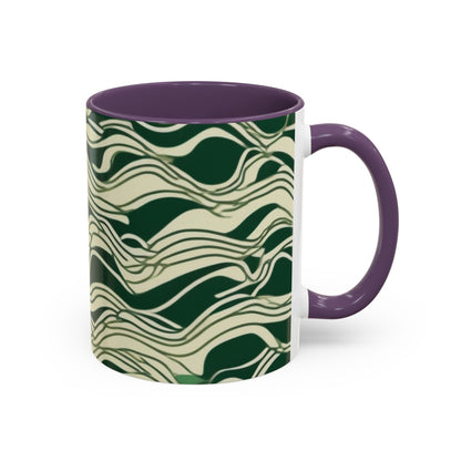 boostlete-recovery-progress-pattern-audio-monoline-0067 — Accent Mug 11oz/15oz