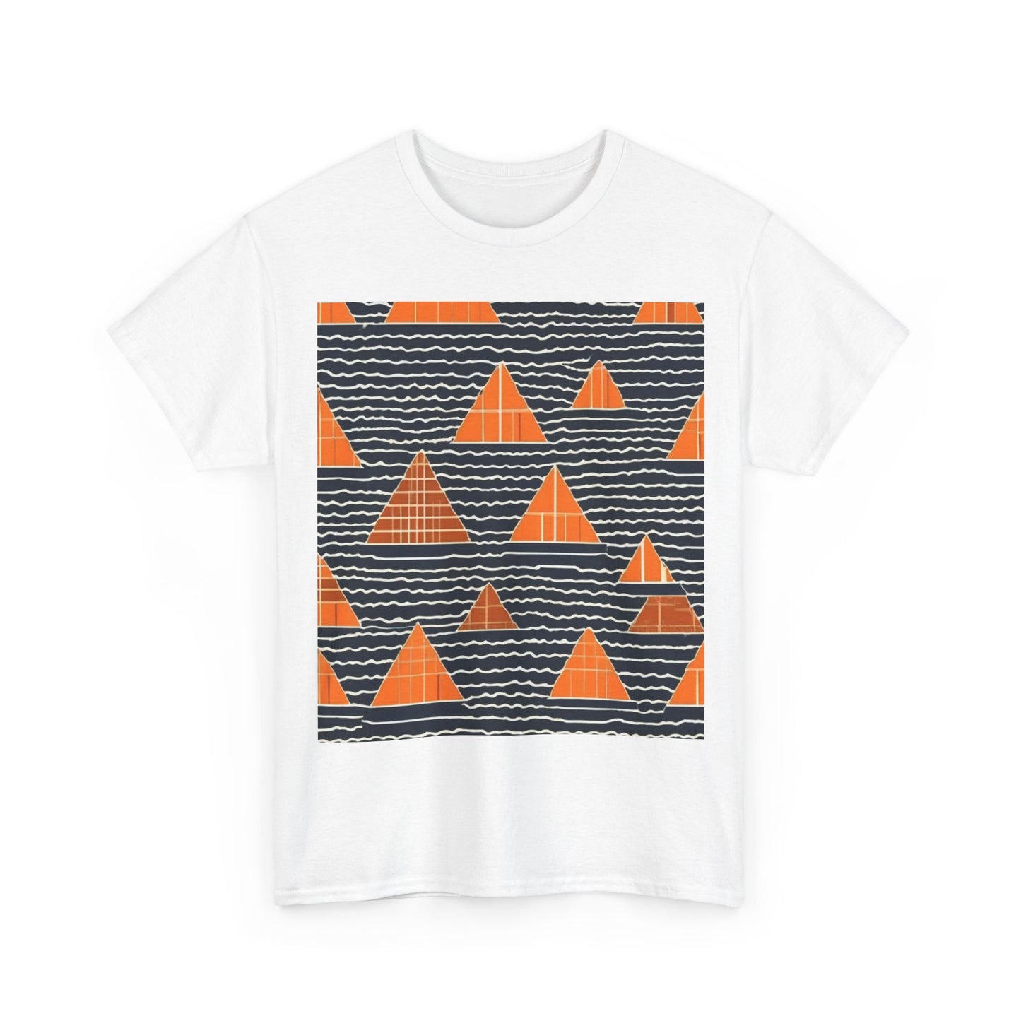 boostlete-iron-intent-pattern-stair-steps-industrial-0259 — Unisex Heavy Cotton Tee (Gildan 5000)
