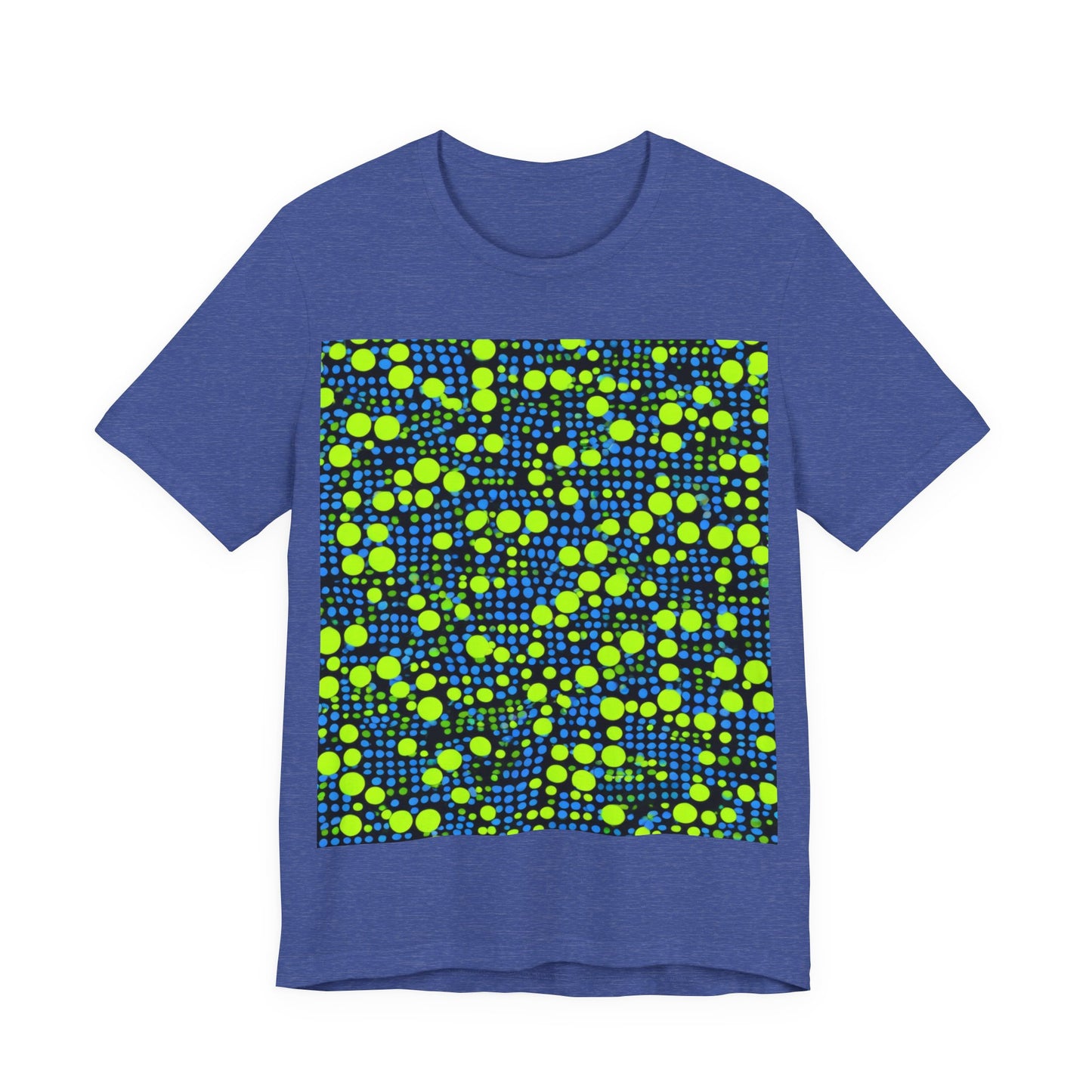 boostlete-mile-by-mile-pattern-dotted-geometric-0071 — Unisex Jersey Short Sleeve (B+C 3001)