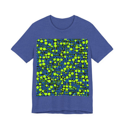 boostlete-mile-by-mile-pattern-dotted-geometric-0071 — Unisex Jersey Short Sleeve (B+C 3001)