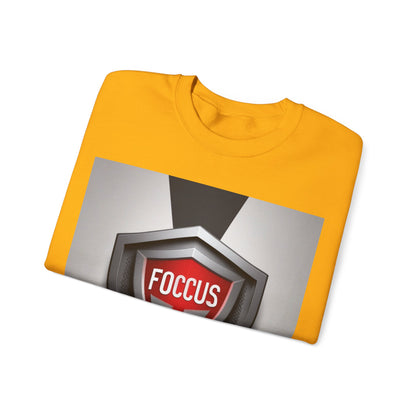 boostlete-mile-by-mile-icon-shield-soft-paper-0114 — Unisex Heavy Blend Crewneck Sweatshirt (Gildan)