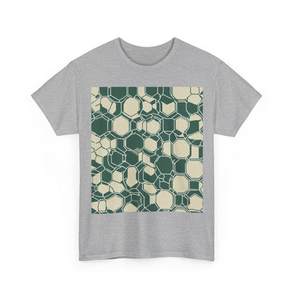 boostlete-iron-intent-pattern-hex-blueprint-0271 — Unisex Heavy Cotton Tee (Gildan 5000)