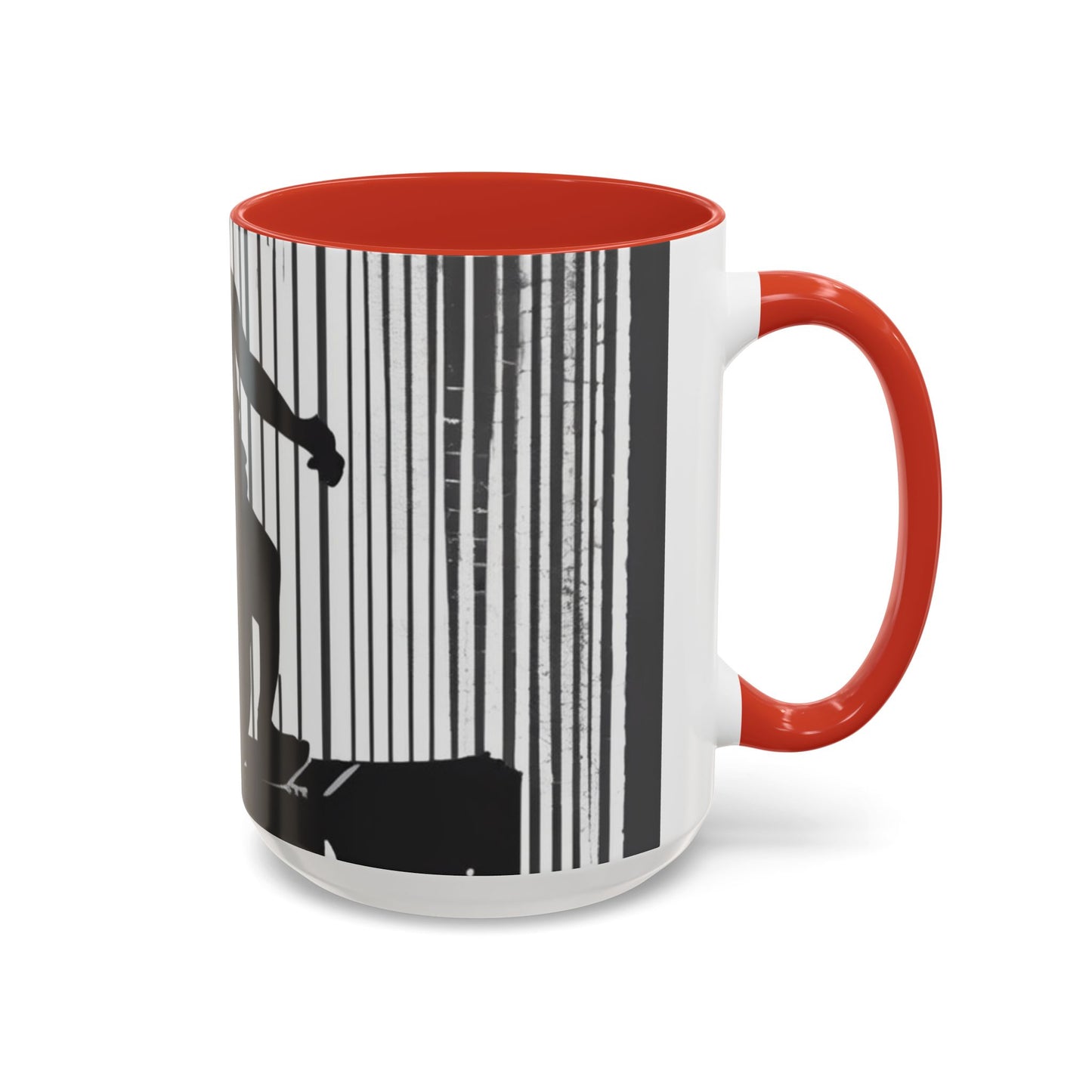 boostlete-am-crew-scene-hurdler-halftone-badge-0956 — Accent Mug 11/15oz