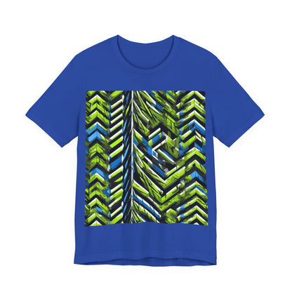 boostlete-rise-grind-pattern-chevron-isometric-0195 — Unisex Jersey Short Sleeve (B+C 3001)