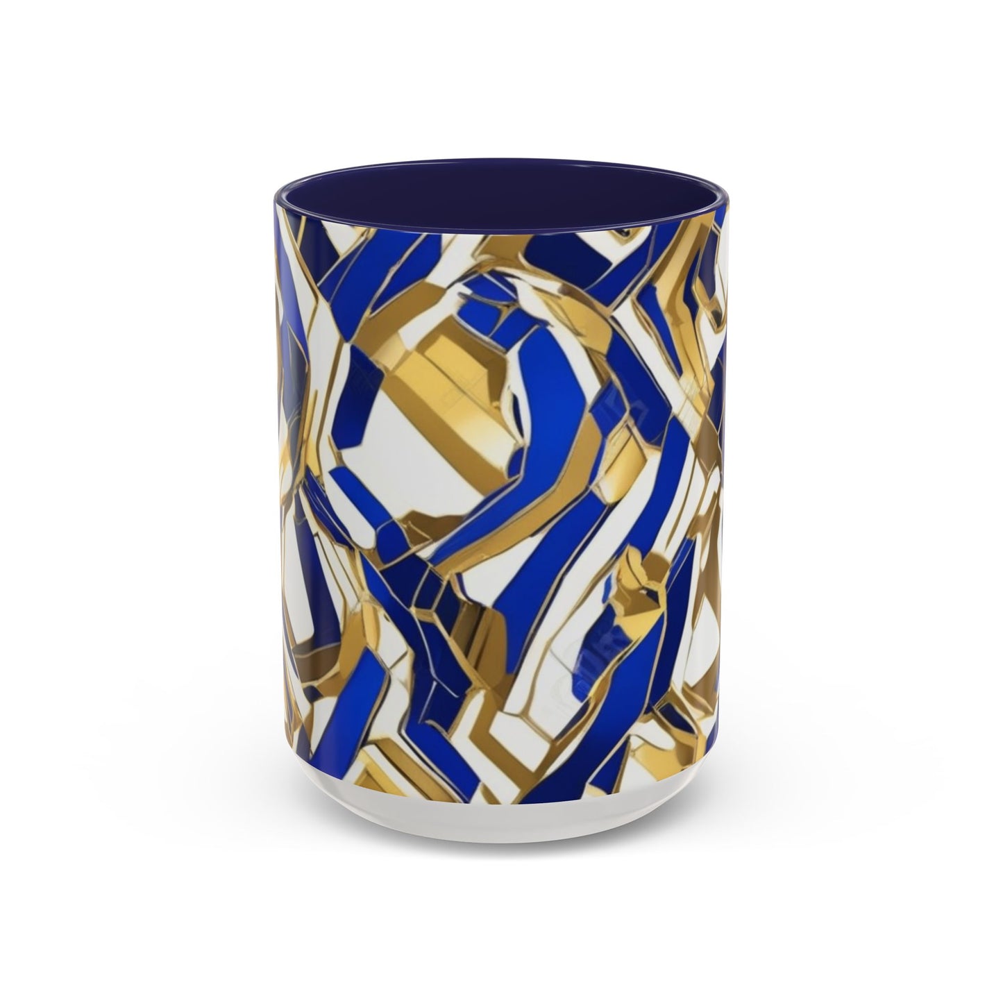 boostlete-boost-mode-pattern-hex-athletic-0611 — Accent Mug 11/15oz