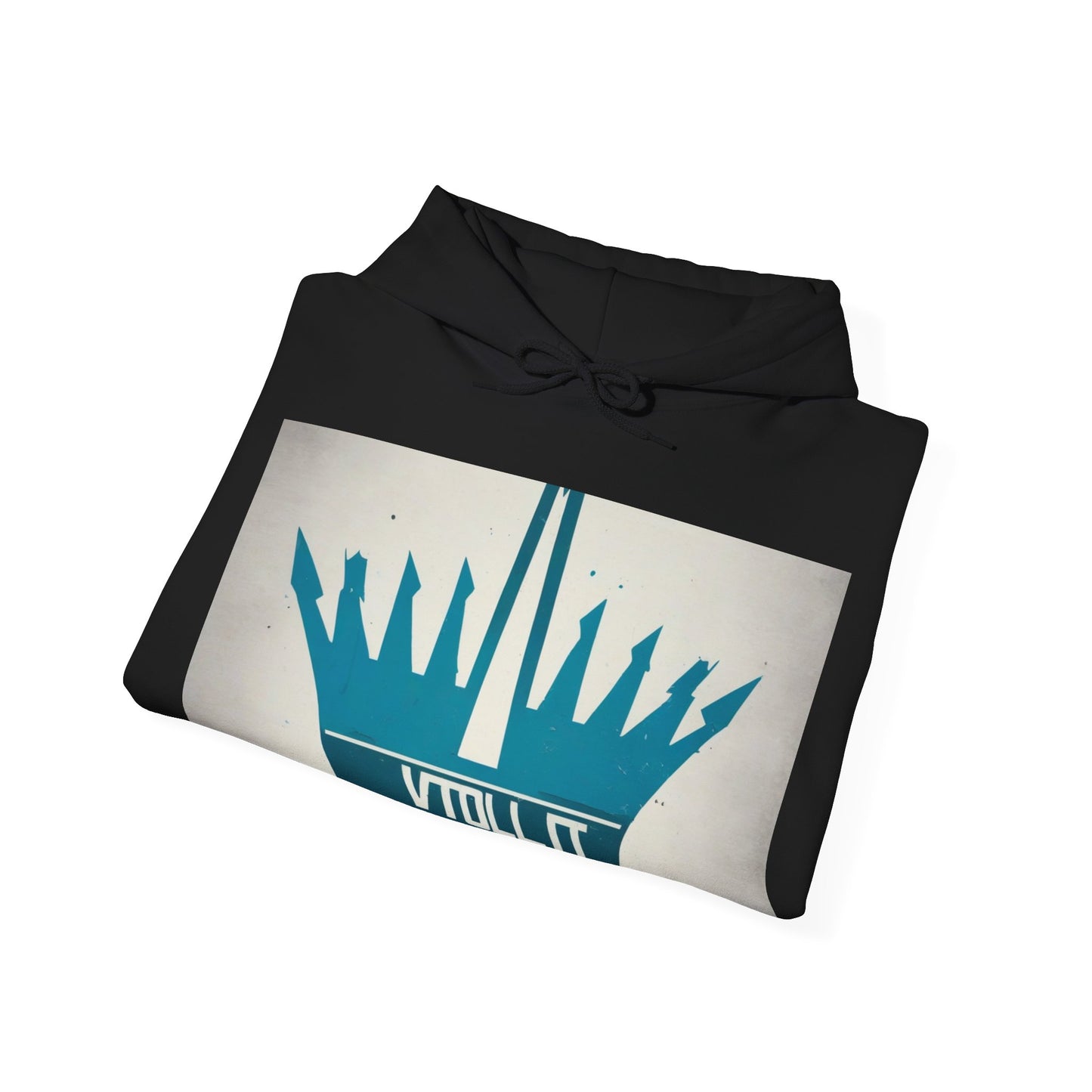 boostlete-am-crew-icon-crown-matte-industrial-0058 — Unisex Heavy Blend Hooded Sweatshirt (Gildan)