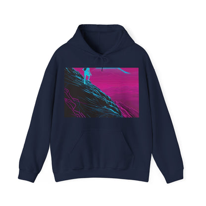 boostlete-boost-mode-scene-trail-neon-blueprint-0832 — Unisex Heavy Blend Hoodie (G18500)