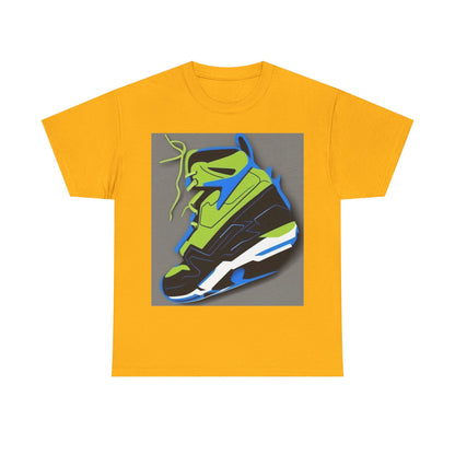 boostlete-quiet-power-icon-sneaker-duotone-paper-0066 — Unisex Heavy Cotton Tee (Gildan 5000)