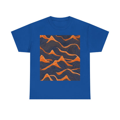 boostlete-boost-mode-pattern-topographic-engraved-0035 — Unisex Heavy Cotton Tee (Gildan 5000)