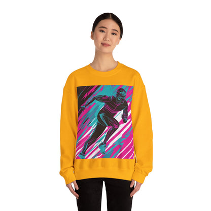 boostlete-mile-by-mile-scene-sprinter-motion-modern-0828 — Unisex Heavy Blend Crewneck (G18000)