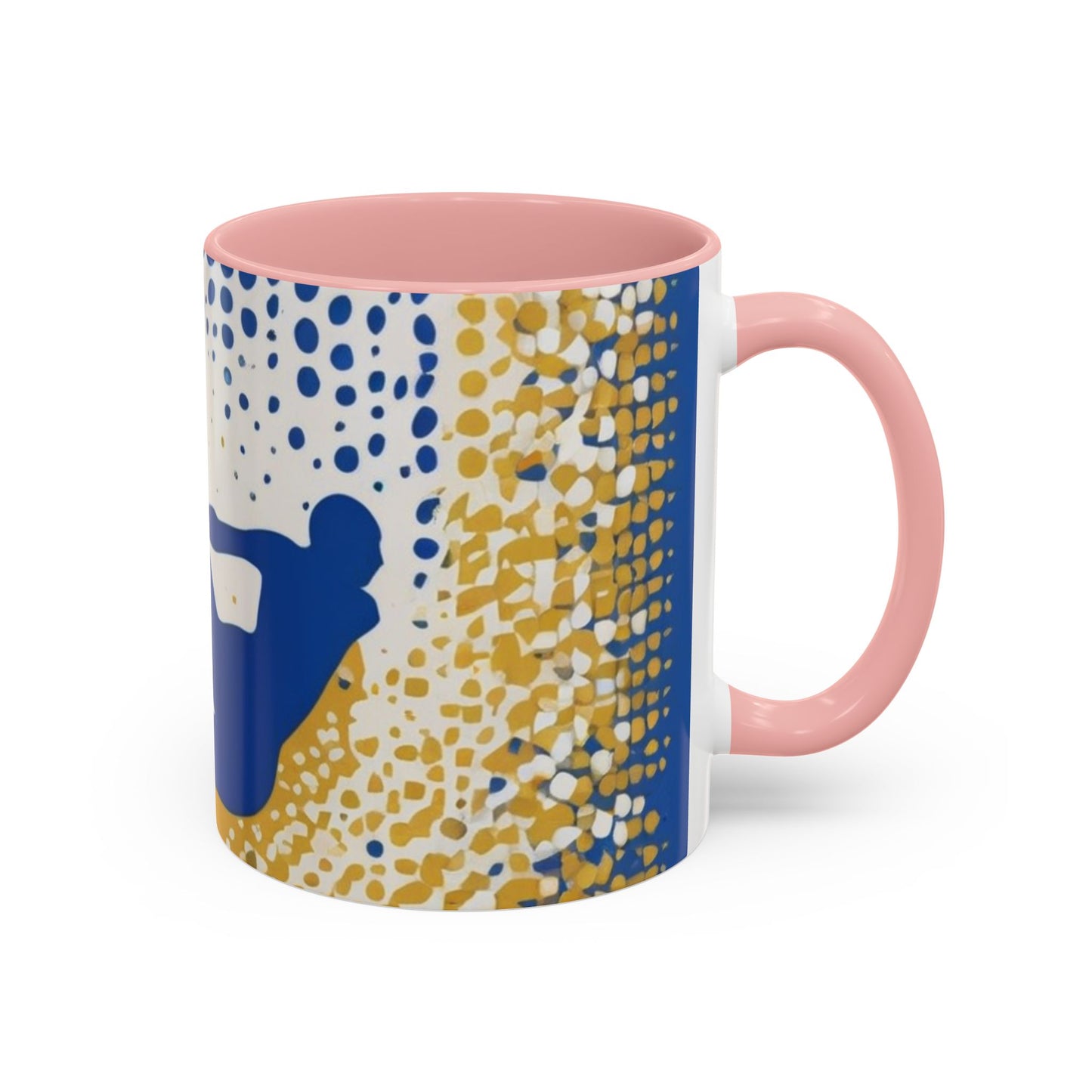 boostlete-field-day-icon-swimmer-halftone-paper-0246 — Accent Mug 11oz/15oz