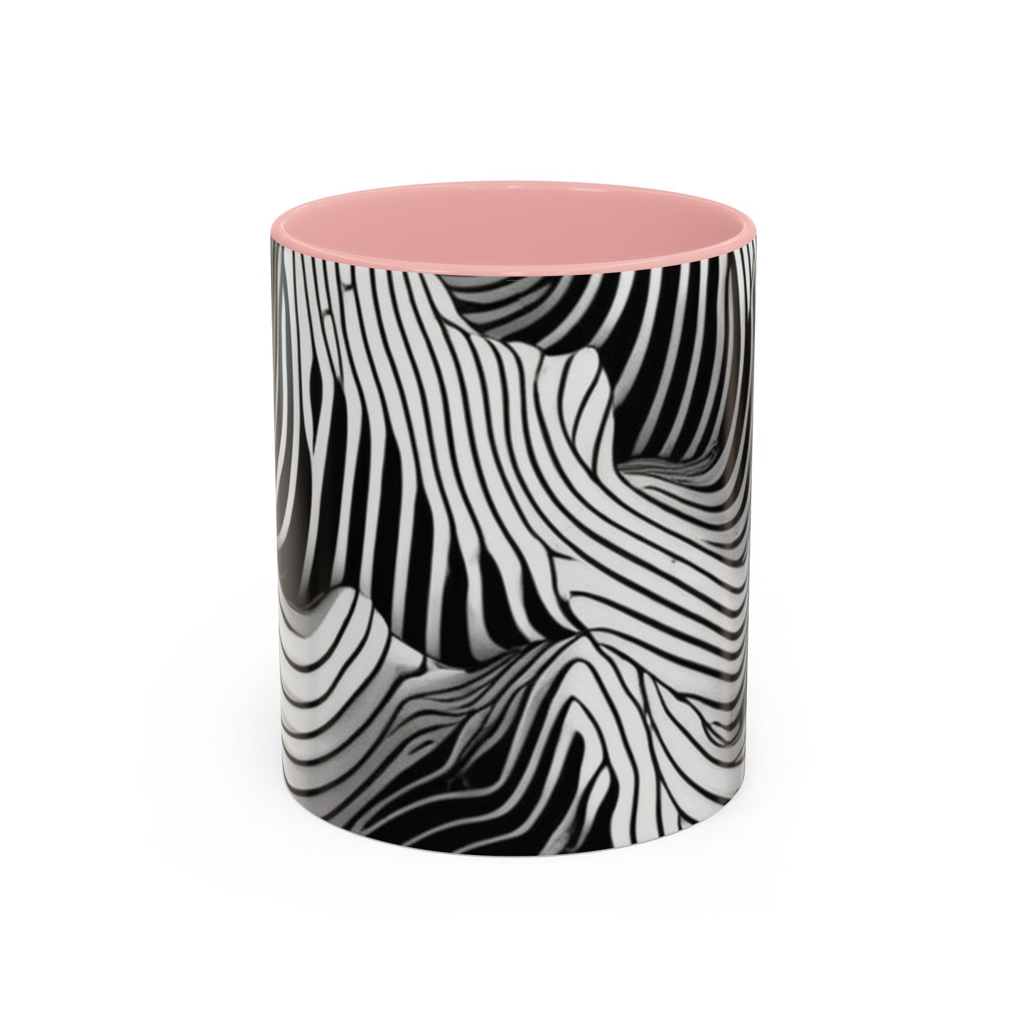 boostlete-field-day-pattern-topographic-isometric-0211 — Accent Mug 11oz/15oz