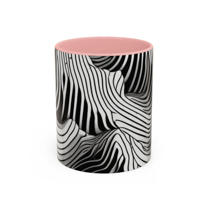 boostlete-field-day-pattern-topographic-isometric-0211 — Accent Mug 11oz/15oz