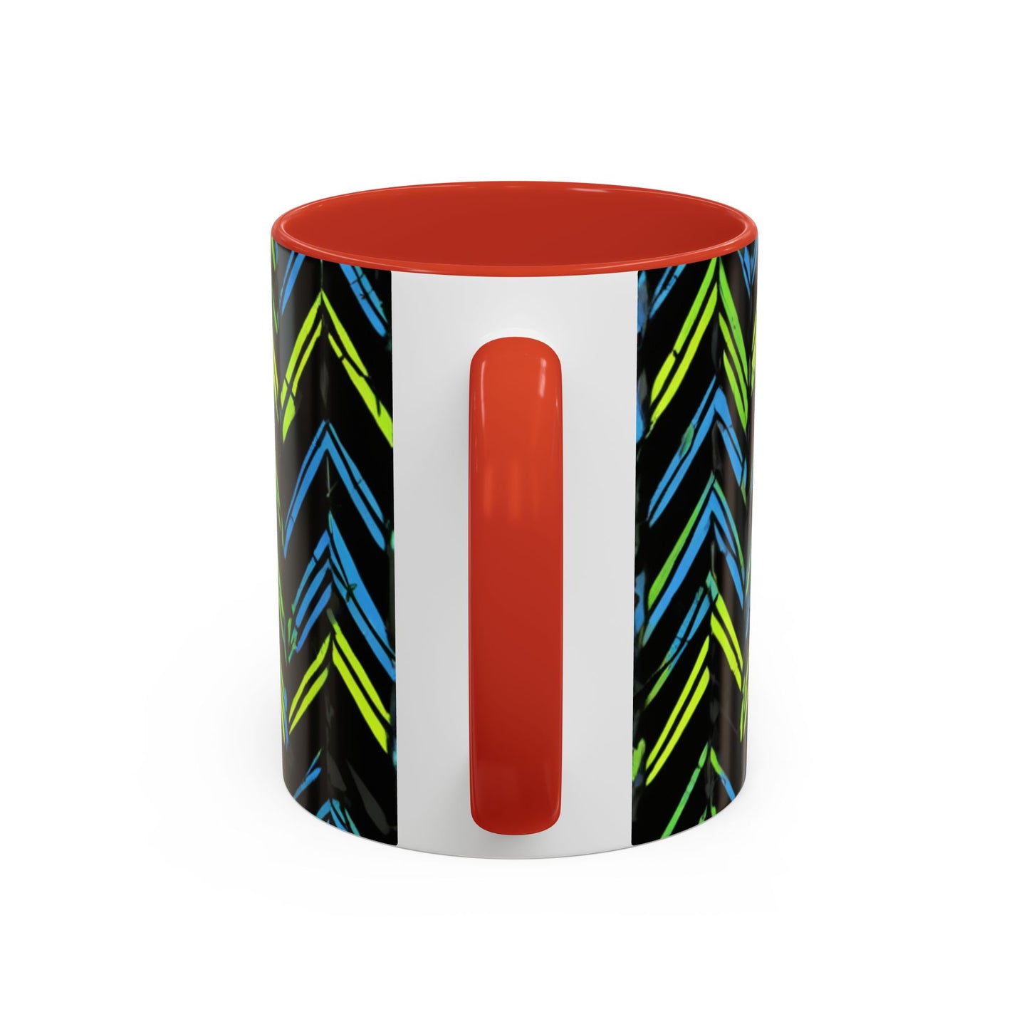 boostlete-mile-by-mile-pattern-chevron-monoline-0051 — Accent Mug 11oz/15oz
