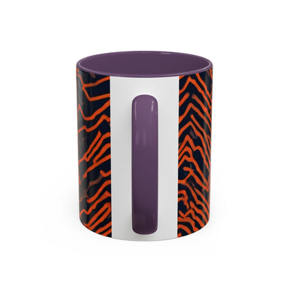 boostlete-field-day-pattern-ekg-modern-0087 — Accent Mug 11oz/15oz