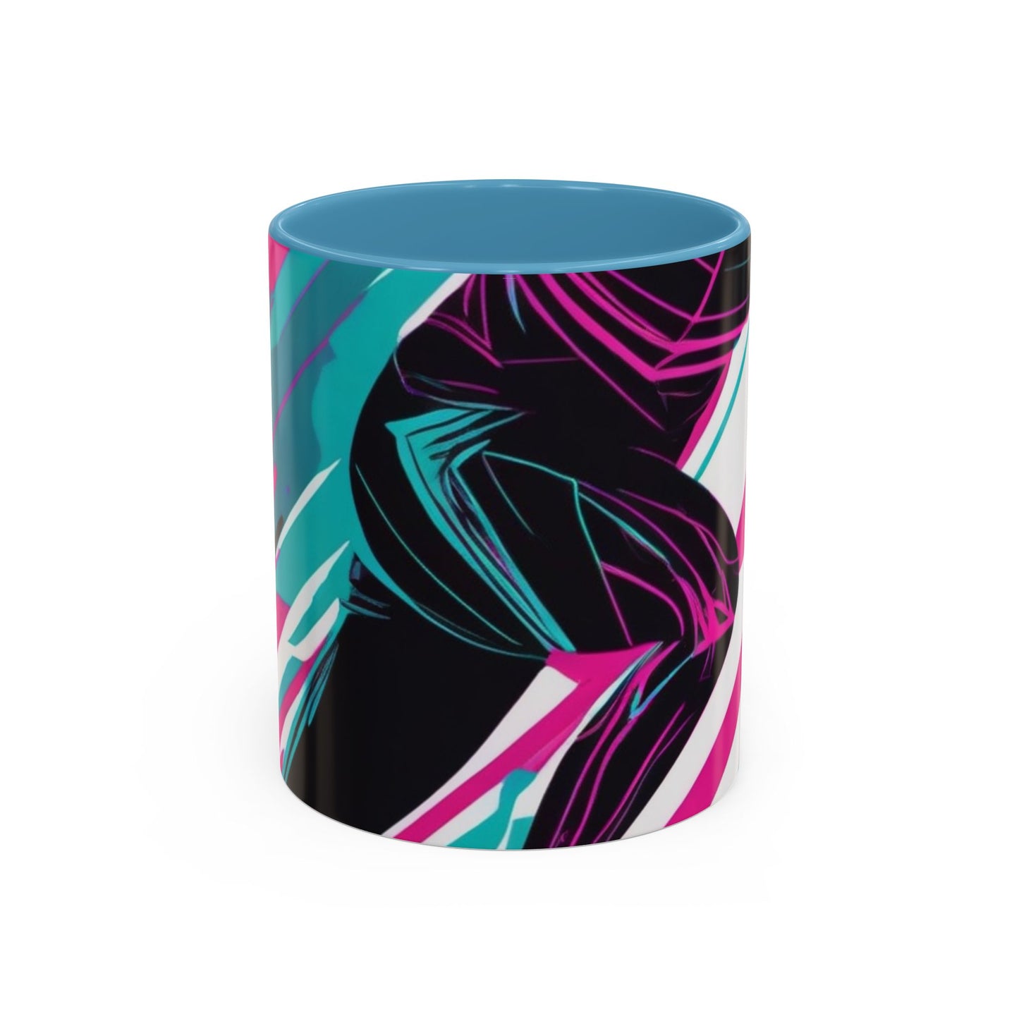 boostlete-mile-by-mile-scene-sprinter-motion-modern-0828 — Accent Mug 11/15oz