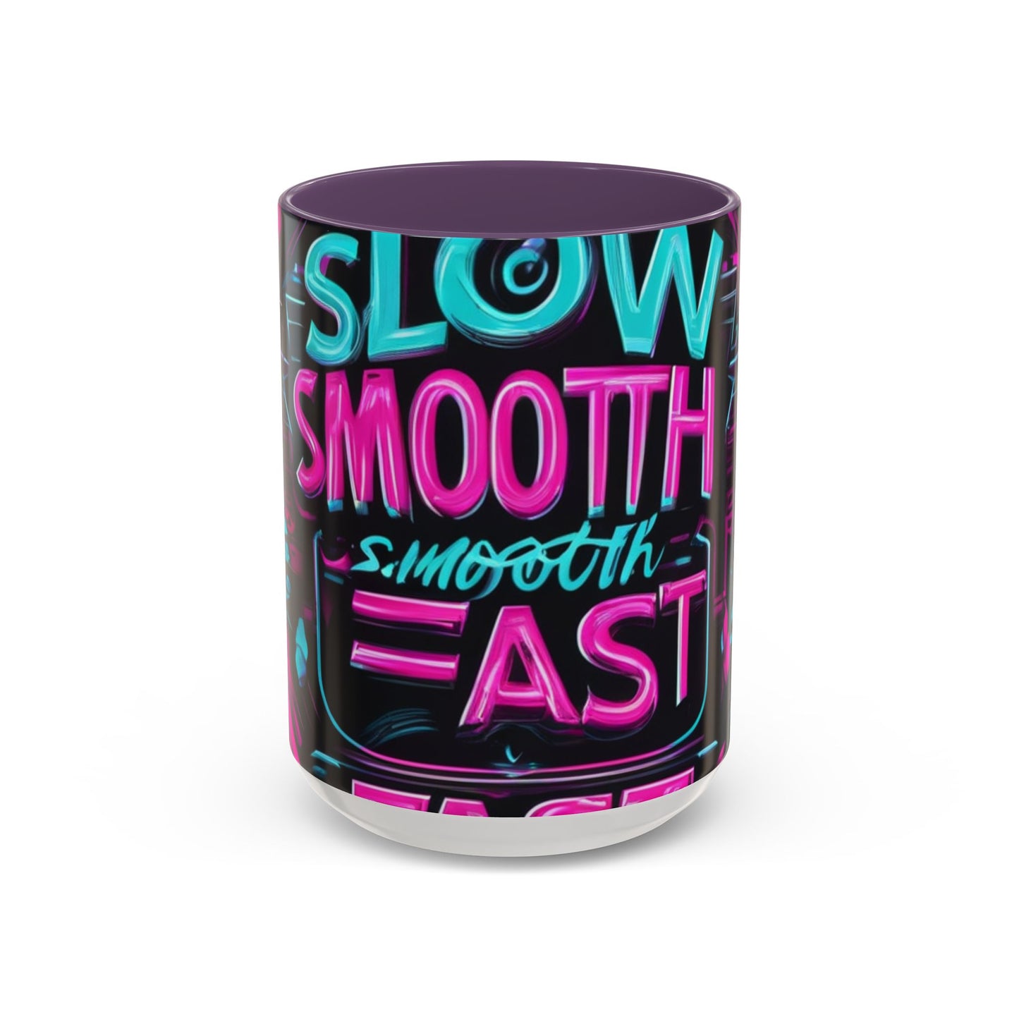 boostlete-recovery-progress-type-slow-is-smooth-smooth-is-fast-banner-engraved-0181 — Accent Mug 11oz/15oz
