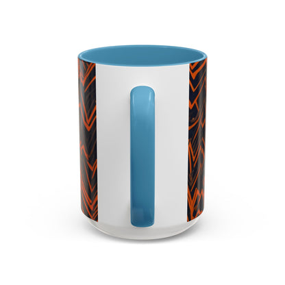 boostlete-rise-grind-pattern-ekg-modern-0155 — Accent Mug 11oz/15oz