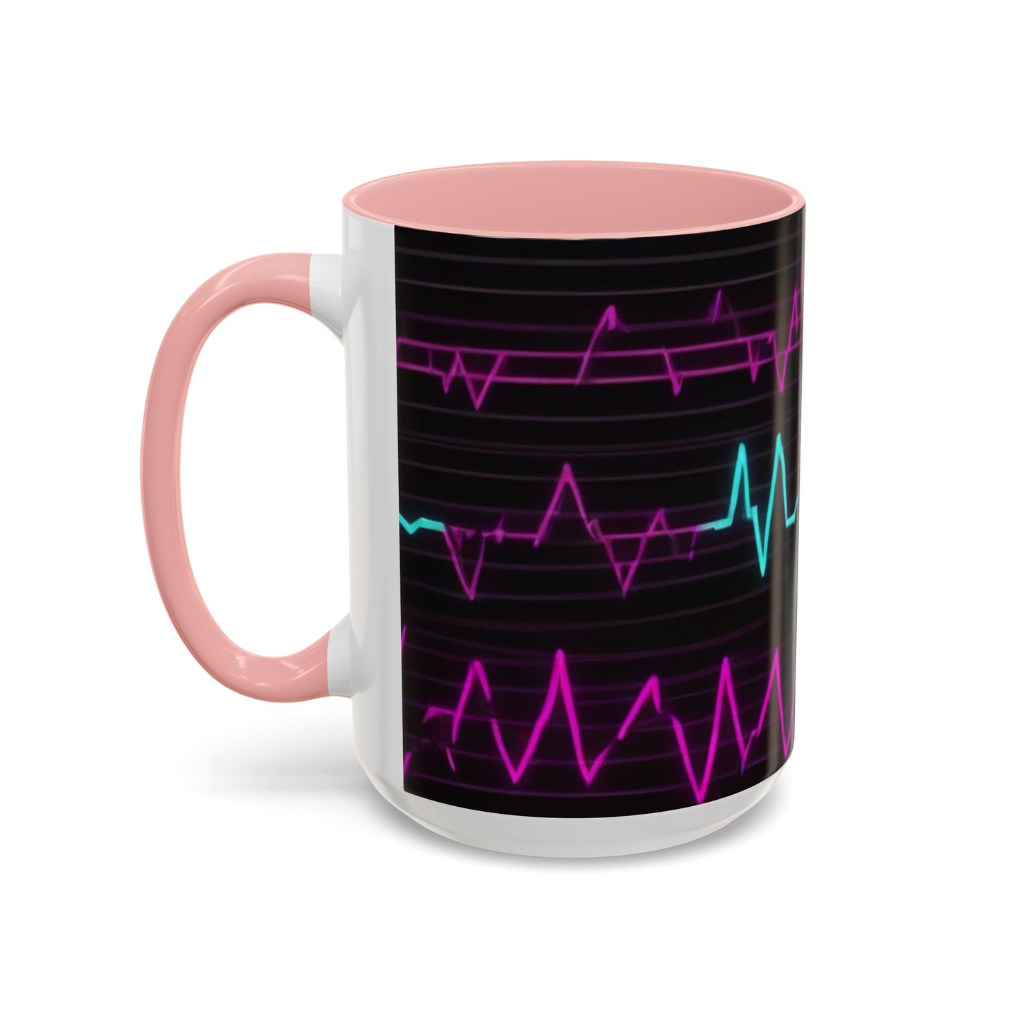 boostlete-boost-mode-pattern-ekg-modern-0111 — Accent Mug 11oz/15oz