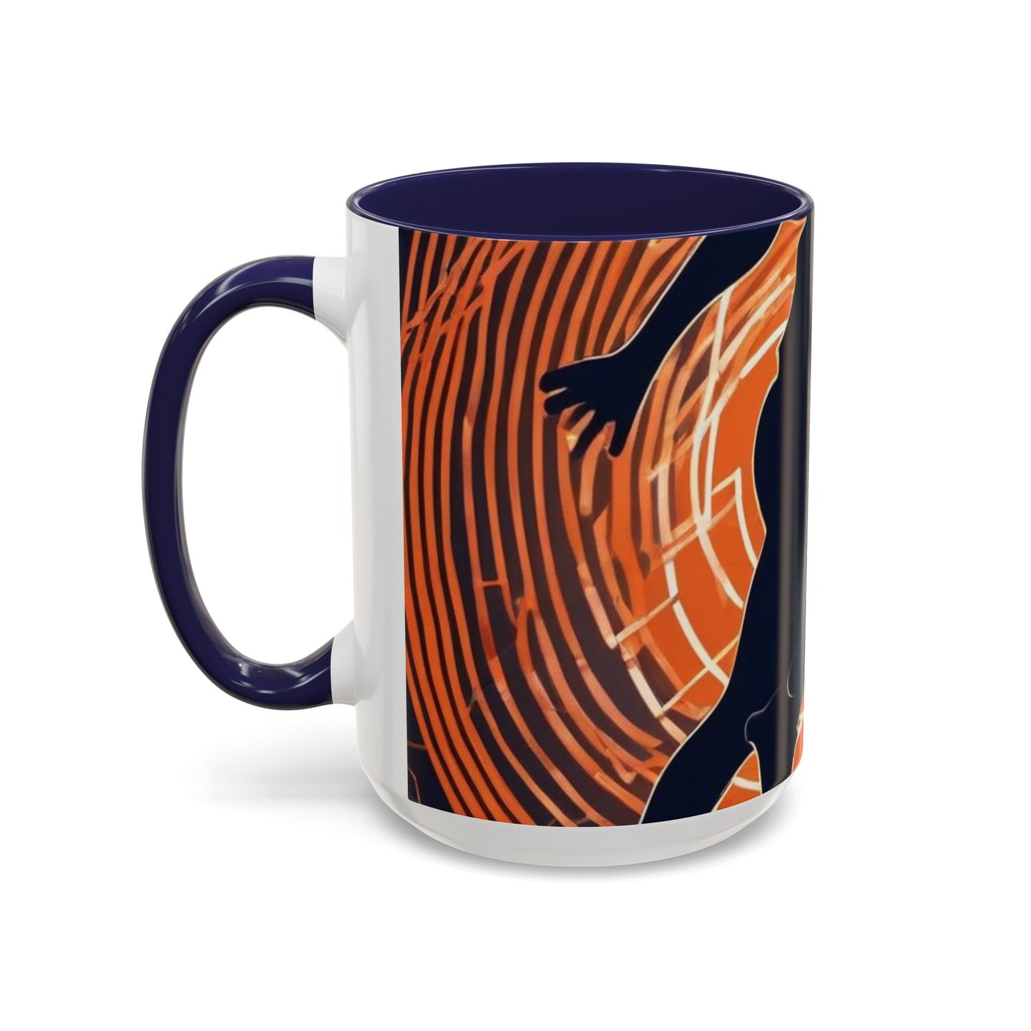 boostlete-iron-intent-scene-hurdler-neon-modern-0264 — Accent Mug 11oz/15oz