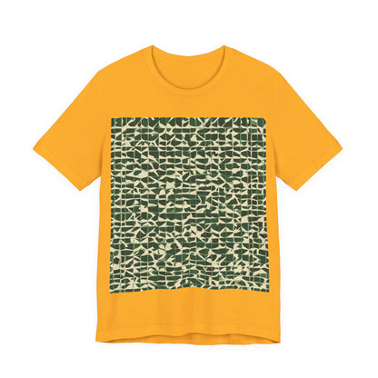 boostlete-iron-intent-pattern-plate-number-isometric-0099 — Unisex Jersey Short Sleeve (B+C 3001)