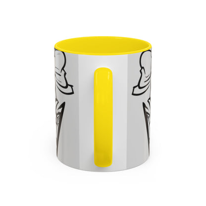 boostlete-quiet-power-icon-crown-outline-badge-0130 — Accent Mug 11oz/15oz