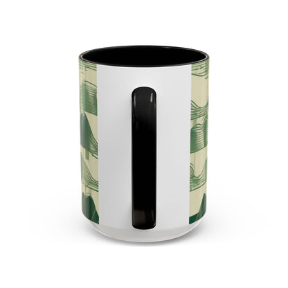 boostlete-mile-by-mile-pattern-audio-blueprint-0971 — Accent Mug 11/15oz