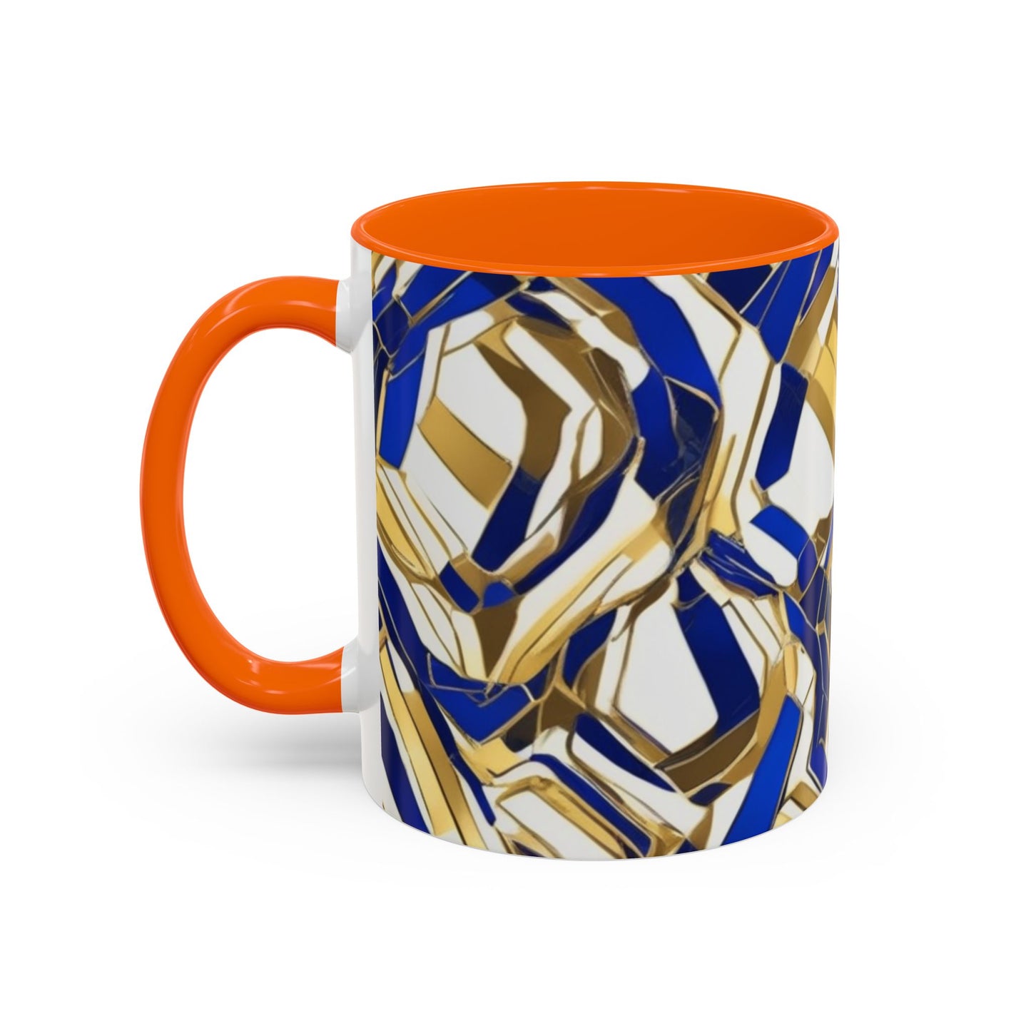 boostlete-boost-mode-pattern-hex-athletic-0611 — Accent Mug 11/15oz