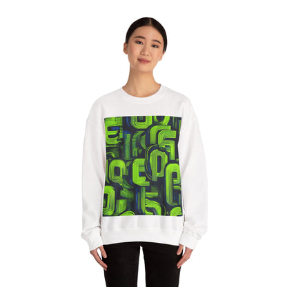 boostlete-boost-mode-type-progress-beats-perfect-vertical-engraved-0253 — Unisex Heavy Blend Crewneck Sweatshirt (Gildan)